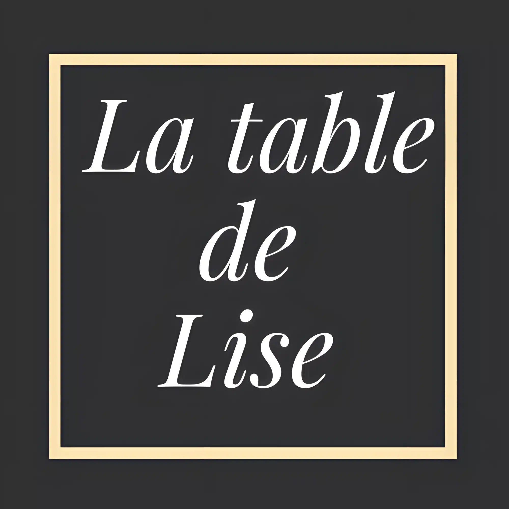 Logo La Table de Lise