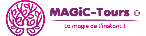 Logo Magic Tours, autocariste belge spécialisé dans les voyages en autocar